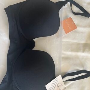 Backless bra black